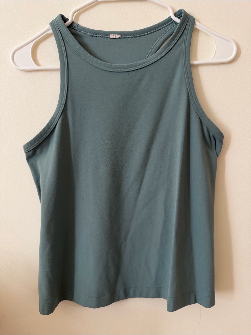 Classic Ribbed Tank Top - Teal Green